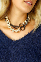 Gold Calli Necklace