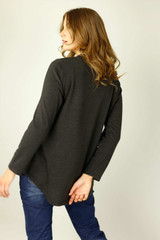 Charcoal Lounge Crew Neck Jumper - SALE