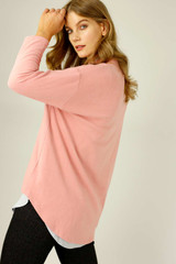 Pink  Soft Lounge Audrey Jumper