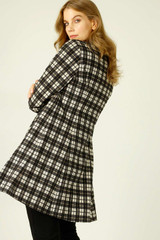 Caramel Check London Coat