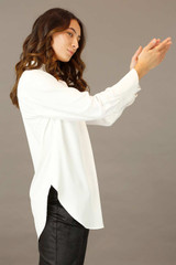 Ivory Soft Touch Blogger Shirt - SALE