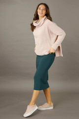 Blush Velour Turtle Neck - SALE