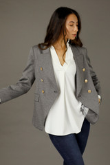Black Jacquard Sisca Blazer Black Jacquard Sisca Blazer