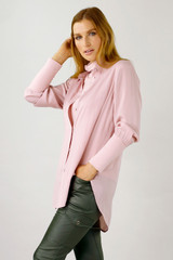 Soft Pink Seta Andie Shirt - SALE