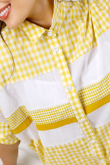 Yellow Nano Panel Shirt - SALE
