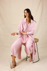 Soft Pink Soft Touch Trench