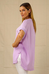 Lilac Seta Silky Vest - SALE