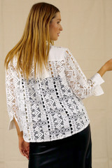 White Lace Shirt - SALE