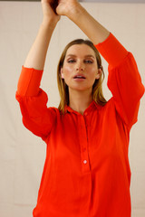 Orange Seta Peta Shirt - SALE