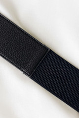 Black Diamante Belt