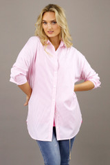 Pink Stripe Blake Shirt