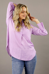Lilac Seta Darling Shirt - SALE