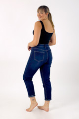 Dark Denim Asha Straight Jean