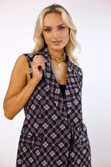 Red Ponte Zippy Vest