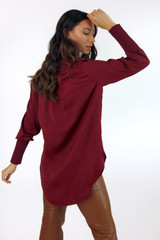 Wine Seta Tilda Shirt