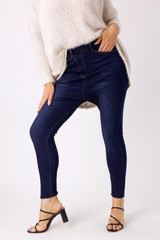 Dark Denim Droppie Jeans