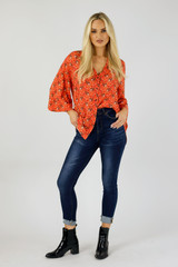 Orange Amilia Shirt