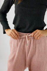 Pink Cable Lounge Pant