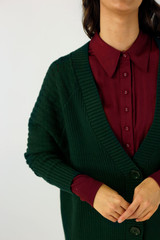 Forest Slouch Cardi