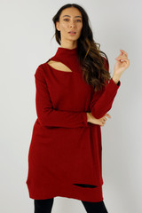 Red Jodie Tunic Dress