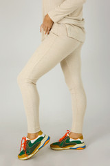 Oatmeal Rib Legging