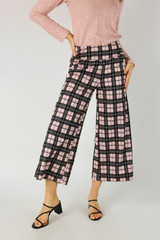 Pink Check Jet Culotte