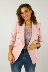 Pink Ponte Sisca Blazer