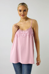 Pink Soft Touch Dainty Cami