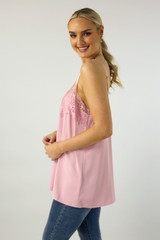 Pink Soft Touch Dainty Cami
