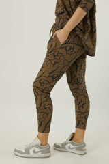 Mocha Bamboo Slouch Pants