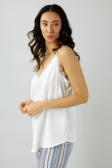 Ivory Soft Touch Basic Lace Cami