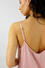 Soft Pink Silky Lily Cami