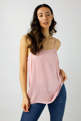 Soft Pink Silky Lily Cami