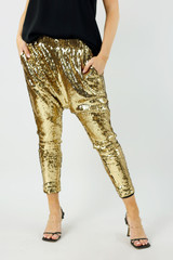 Gold Sequin Droppie