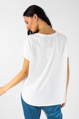 White Femme T - Shirt