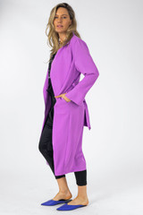 Lilac Euro Trench Coat