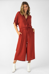 Rust Wildwest Jumpsuit