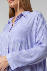 Lilac Everyday Silky Shirt - FINAL SALE