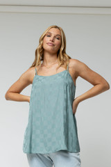 Sage Lilly Silky Cami