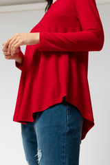 Flame Contour Bell Top