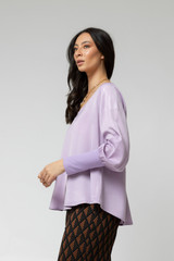 Lilac Reversible Silky Top