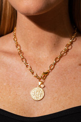 Gold Coin Necklace - FINAL SALE