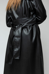 Black Ultra Trench Coat - SALE