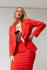 Red Ponte Sisca Blazer