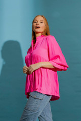 Hot Pink Quinn Shirt