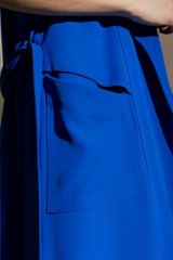 Cobalt Euro Longline Belted Vest