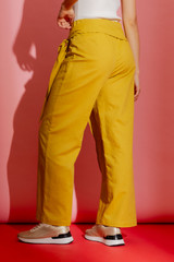 Marigold Linen Sarong Tie Pant