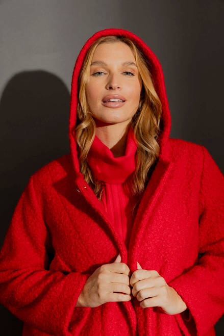 Red Hood Swing Coat