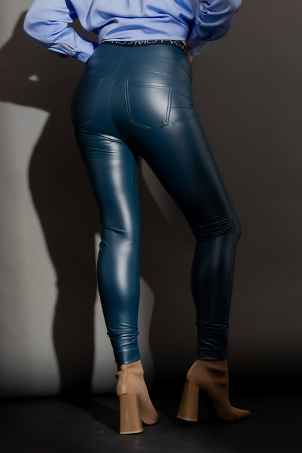 Slate Croc Coated Miracle Pant 2.0
