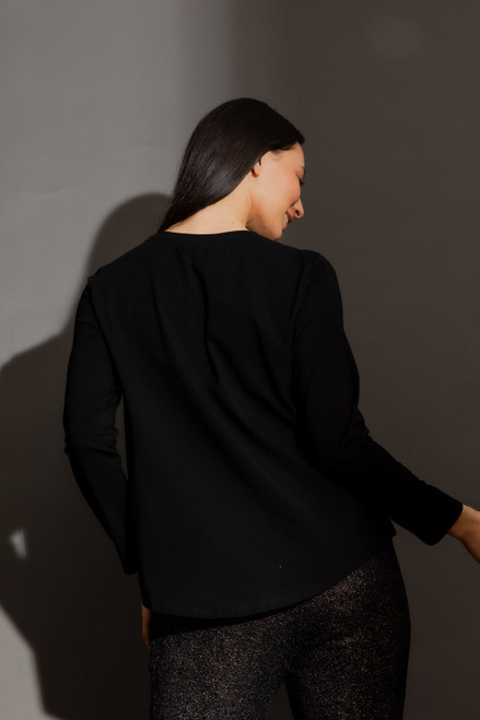Black Boss Long Sleeve Tee - FINAL SALE